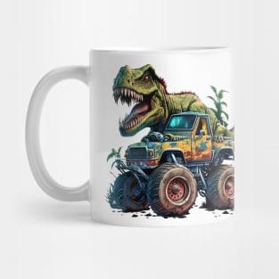 TRex Monster Truck Mug